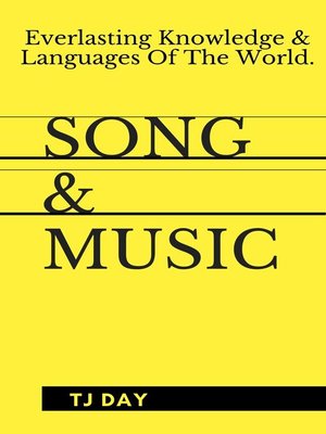 cover image of SONG & MUSIC